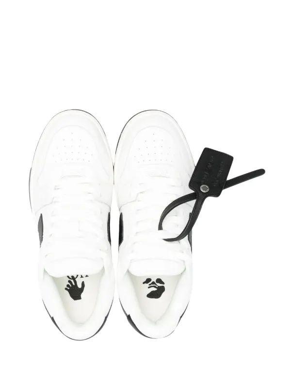 Off-White Leather Out Of Office