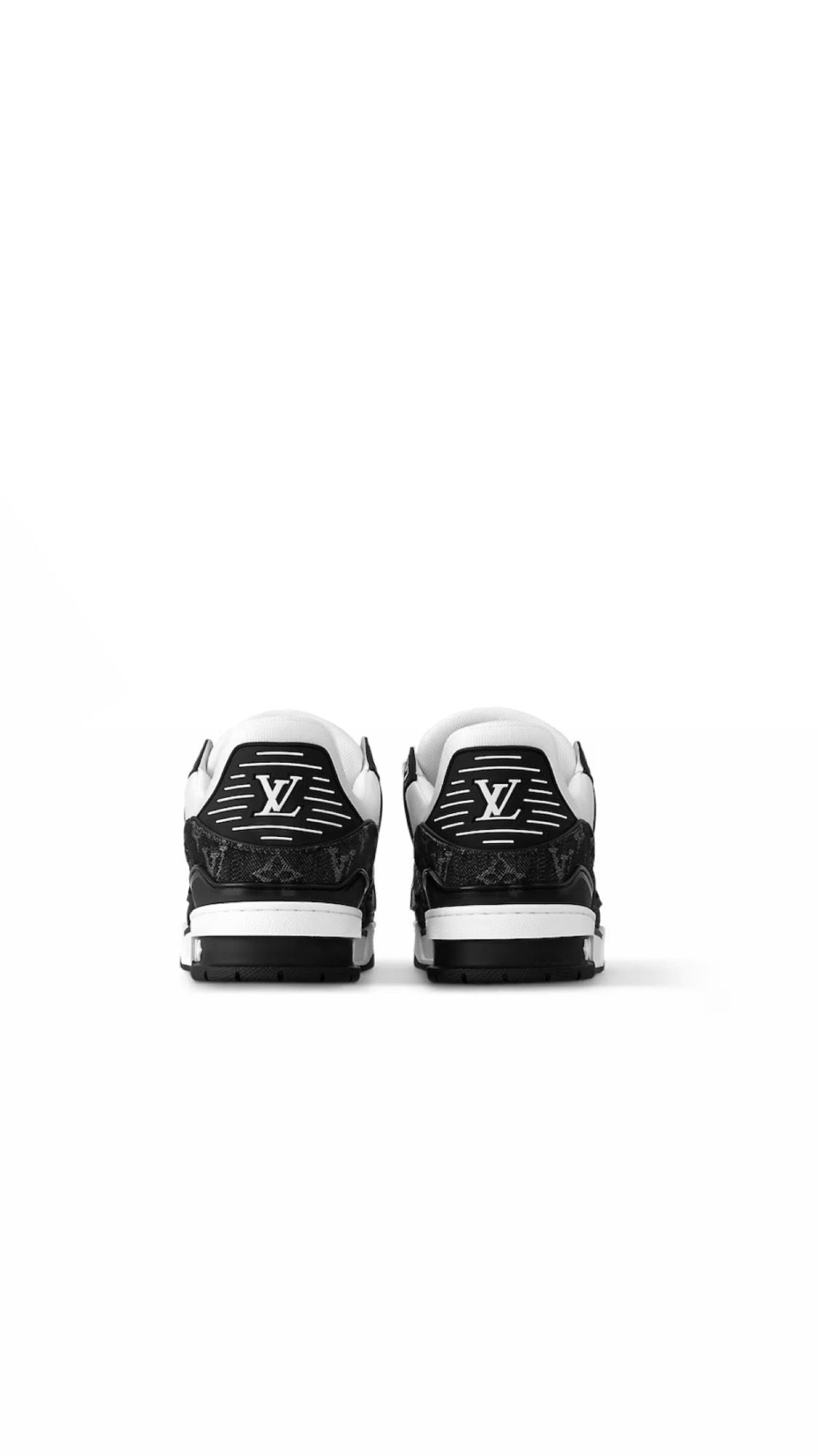 Louis Vuitton white black white black