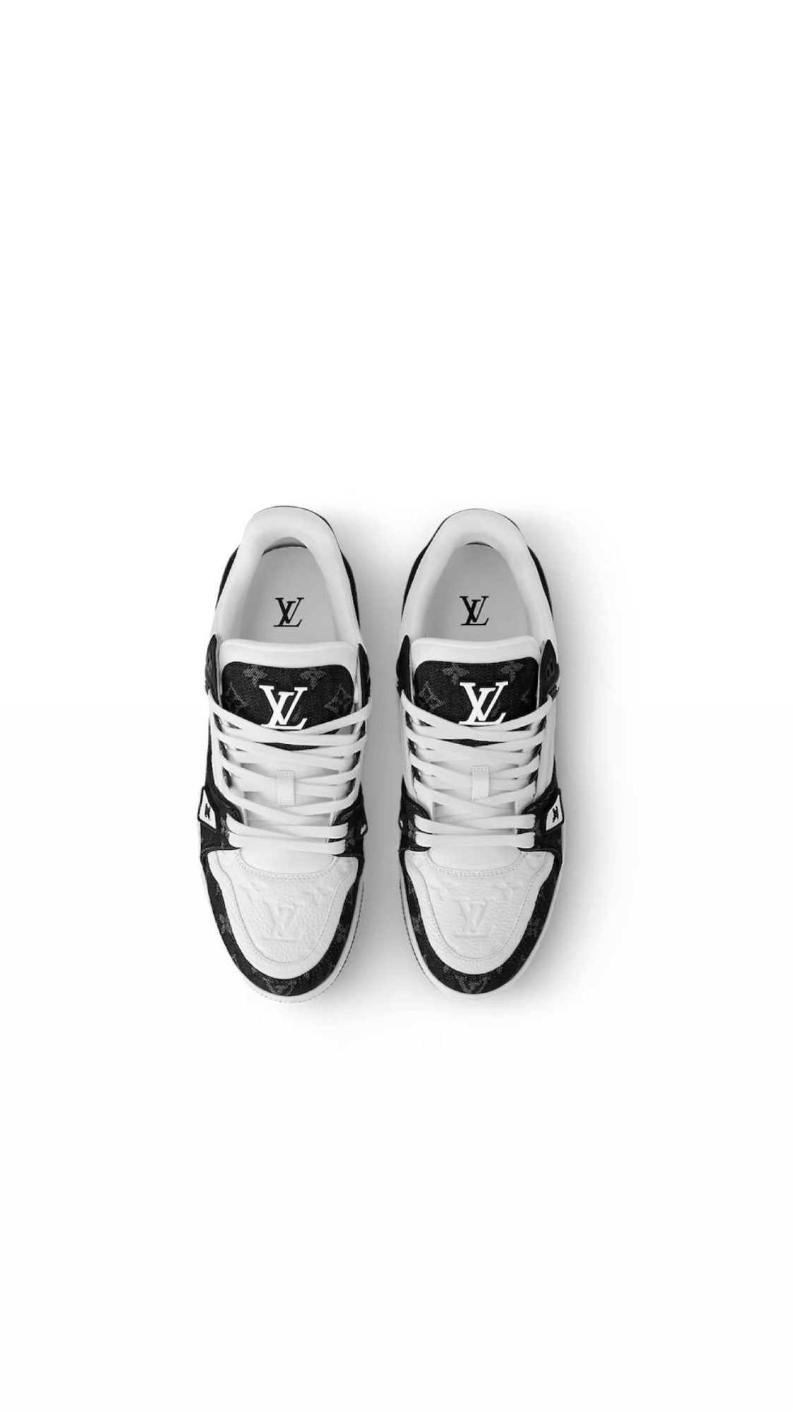 Louis Vuitton white black white black