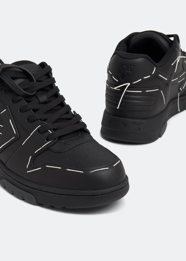 OFF WHITE BLACK low trainer