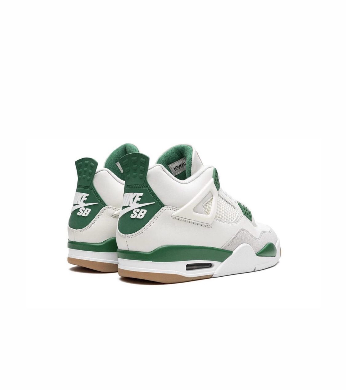 Nike air jordan 4 oxidized green