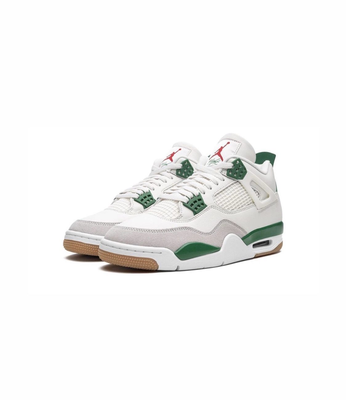 Nike air jordan 4 oxidized green