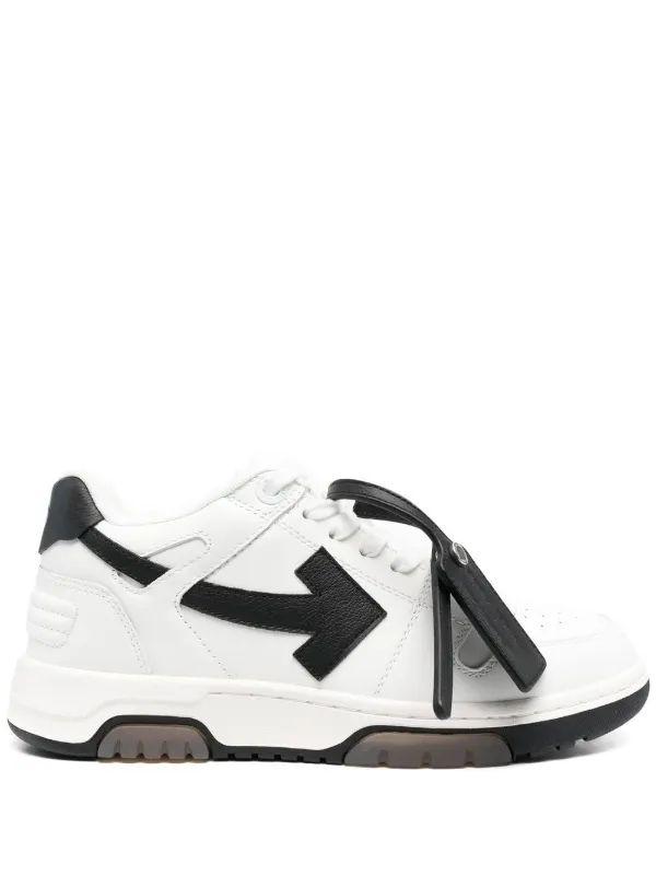 Off-White Leather Out Of Office
