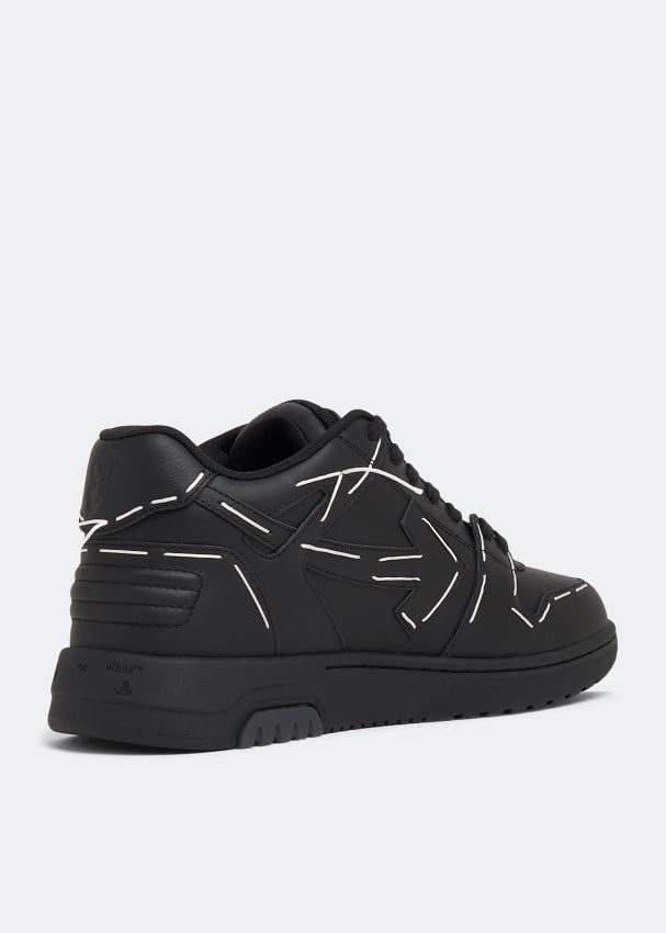 OFF WHITE BLACK low trainer