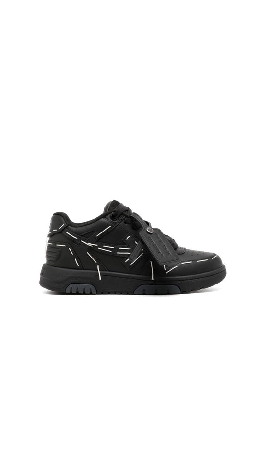 OFF WHITE BLACK low trainer